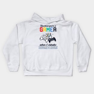 Gaming Funny Quote Controller Gamer Console Kids Hoodie